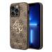 Kryt Guess GUHCP15L4GMGBR iPhone 15 Pro 6.1" brown hardcase 4G Big Metal Logo (GUHCP15L4GMGBR)