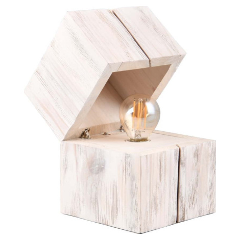 Bílá stolní lampa (výška 16 cm) Treasure – Trio