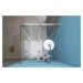 Polysan EASY LINE obdélníkový sprchový kout 800x900mm, skládací dveře, L/P varianta, čiré sklo