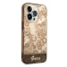 Guess GUHCP14LHGPLHC hard silikonové pouzdro iPhone 14 PRO 6.1" ochre Porcelain Collection