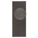 Hanse Home Collection koberce Běhoun Meadow 102729 Anthracite – na ven i na doma - 80x200 cm