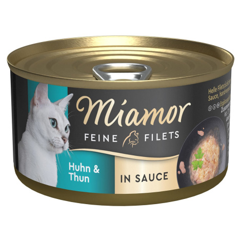 Miamor jemné filety v omáčce, kuře s tuňákem 48 × 85 g