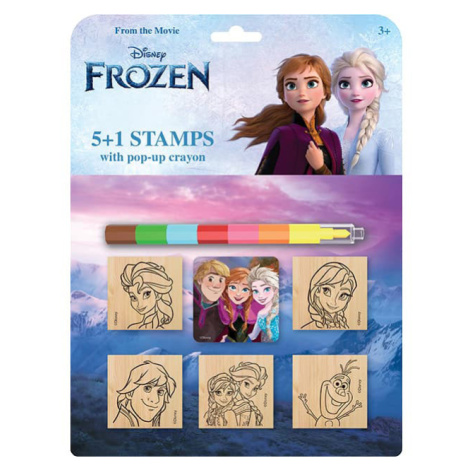 Razítka 5+1 s voskovkou Frozen - Ledové království JM - Jiří Models
