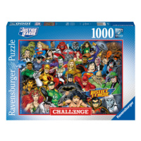 Puzzle Challenge Marvel Liga spravedlnosti 1000 dílků