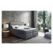 Čalouněná postel IMPERIA včetně úložného prostoru 160x200 Zelená