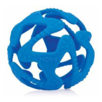 NUBY - Kousátko silikonový míč tmavě modrý 3 m+