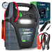 Jump Starter Usměrňovač Start Powerbanka Kompresor Led Světlo 5V1 17Ah