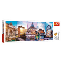 TREFL - Panoramatické puzzle 500 - Cesta do Itálie