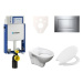 Cenově zvýhodněný závěsný WC set Geberit k zazdění + WC S-Line S-line Pro 110.302.00.5NR6