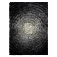 Dywany Łuszczów Kusový koberec Flim 008-B2 Circles grey - 120x160 cm