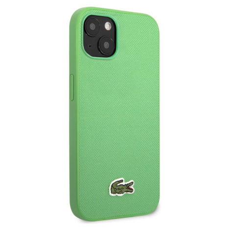 Lacoste Iconic Petit Pique Logo kryt iPhone 14 Plus zelený