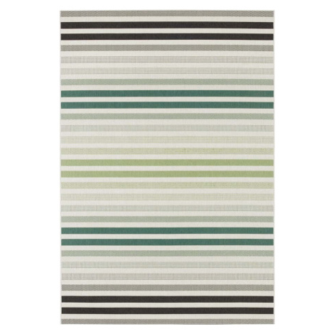Zeleno-šedý venkovní koberec NORTHRUGS Paros, 80 x 150 cm