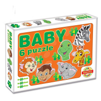 Dohány Baby puzzle exotické zvířátka 635-4
