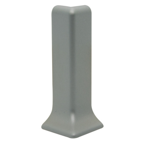 Roh k soklu Progress Profile vnější hliník elox stříbrná, výška 60 mm, REZCTAA602