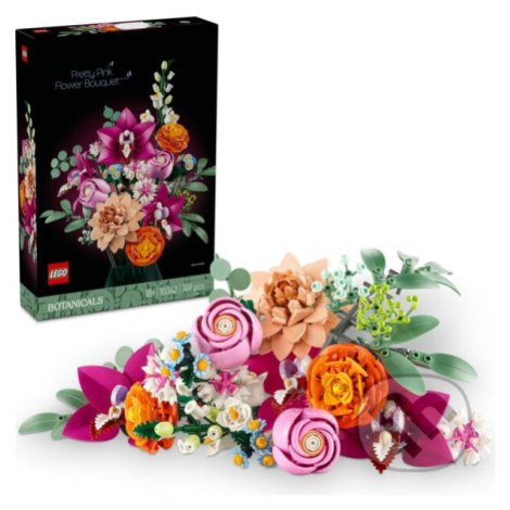 LEGO® Botanicals 10342 Krásna kytica rúžových kvetov,LEGO® Botanicals 10342 Krásna kytica rúžový