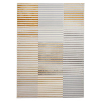 Koberec ve světle šedo-zlaté barvě 80x150 cm Apollo – Think Rugs