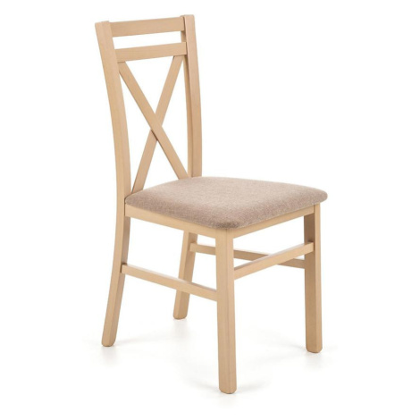 Židle Dariusz dřevo/látka sonoma/inari 23 45x49x90 BAUMAX