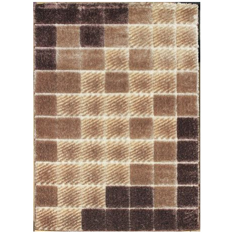 Kusový koberec Seher 3D 2615 Brown Beige FOR LIVING