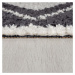 Flair Rugs koberce Kusový koberec Domino Zaid Berber Monochrome - 120x170 cm