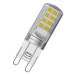 LED žárovka G9 LEDVANCE PARATHOM 2,6W (30W) teplá bílá (2700K)