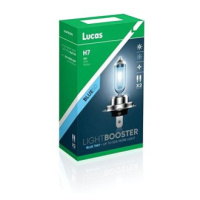 Lucas LightBooster H7 12V 55W +50% Blue sada 2ks