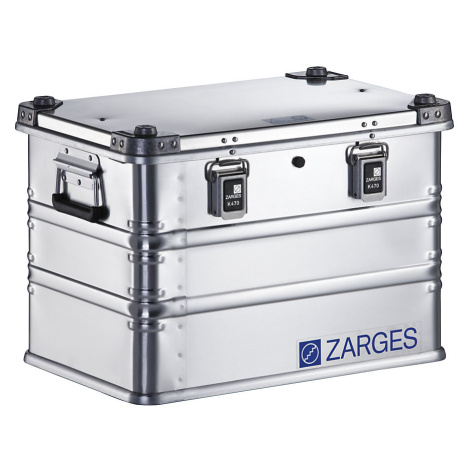 ZARGES Hliníkový univerzální box IP65, objem 70 l, vnější rozměry d x š x v 600 x 400 x 410 mm