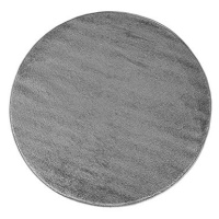 Kusový koberec Portofino šedý O 120 cm
