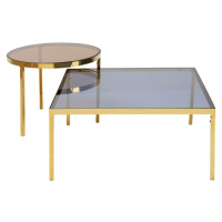 KARE Design Konferenční stolek Wellington (set 2 kusů)