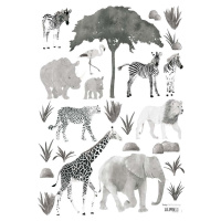 Arch samolepek 30x42 cm Wild Animals – Lilipinso