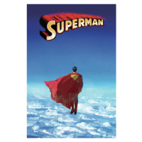 Umělecký tisk Superman - In The Skies, (26.7 x 40 cm)