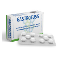 GASTROTUSS Žvýkací  tablety proti refluxu 24 kusů