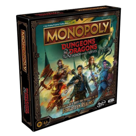 Monopoly Dungeons & Dragons: Čest zlodějů Hasbro