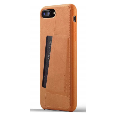 Kryt MUJJO Full Leather Wallet Case for iPhone 8 Plus / 7 Plus - Tan (MUJJO-CS-091-TN)