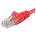 PREMIUMCORD Patch kabel CAT6a S-FTP, RJ45-RJ45, AWG 26/7 0, 25m červená