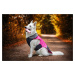 Vsepropejska Fogy stylová bunda pro psa Barva: Růžová, Délka zad (cm): 59, Obvod hrudníku: 76 - 