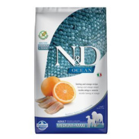 N&D OCEAN DOG GF Adult M/L Herring & Orange 2,5kg