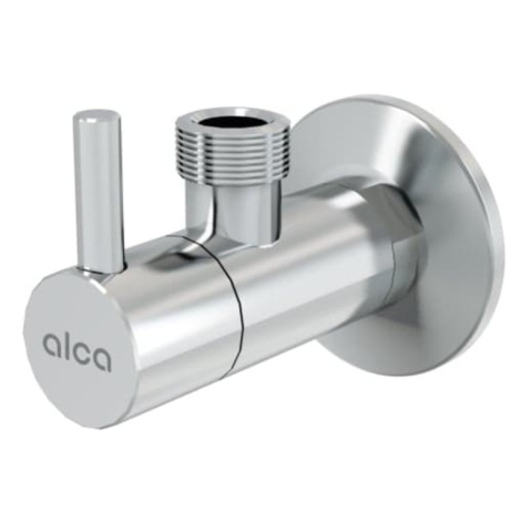 Rohový ventil Alca s filtrem 1/2"×1/2", kulatý ARV003 Alcaplast