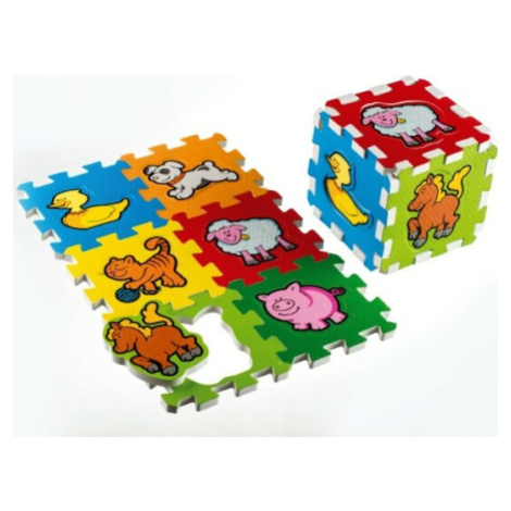 Pěnové puzzle Moje první zvířátka 15x15x1, 2cm 6ks MPZ Teddies