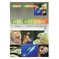 Svět zvířat - Zvířecí válečníci 1-2 - kolekce - 2xDVD