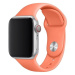 FIXED Silicone Strap set silikonových řemínků Apple Watch 42/44/45mm oranžový