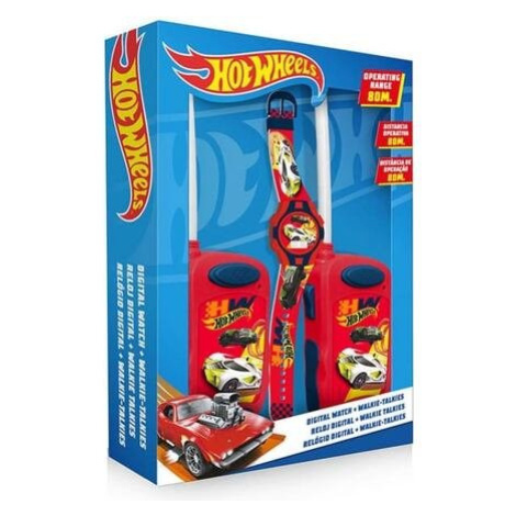 Hot Wheels vysílačka a hodinky