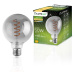 LED žárovka dekorační E27 G95 6W = 50W 420lm 2200K Teplá 360° Filament LUMILED GLOBE Kouřová