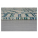 Flair Rugs koberce Běhoun Leela Ivory/Teal - 60x200 cm