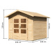 Dřevěný domek KARIBU TALKAU 4 (83336) natur LG1775