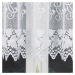 Dekorační oblouková krátká záclona na žabky HERNANI 160 bílá 410x160 cm MyBestHome