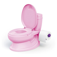 Dolu dětská toaleta růžová