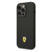 Ferrari FESSIHMP14XBK hard silikonové pouzdro iPhone 14 PRO MAX 6.7" black Silicone Metal Logo M