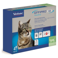 Virbac Effipro DUO Cat (1-6kg) 50/60 mg 4x0,5ml