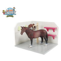 Kids Globe Dřevěný mycí box pro koně 1:24