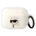 Pouzdro Karl Lagerfeld AirPods Pro cover transparent Karl`s Head (KLAPHNIKTCT)